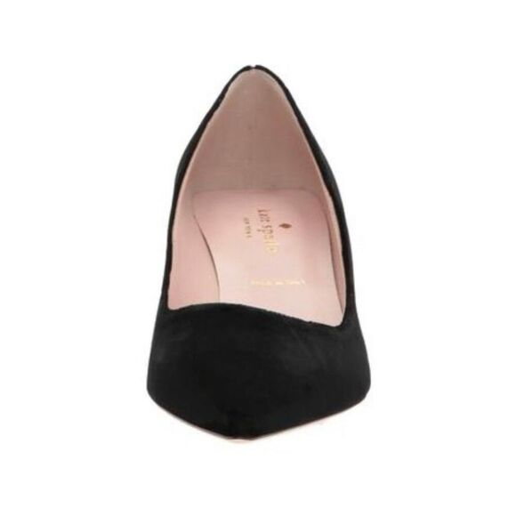 kate spade new york Women's 9 1/2 Dolores Too Suede Block Heel Pumps - Picture 5 of 16